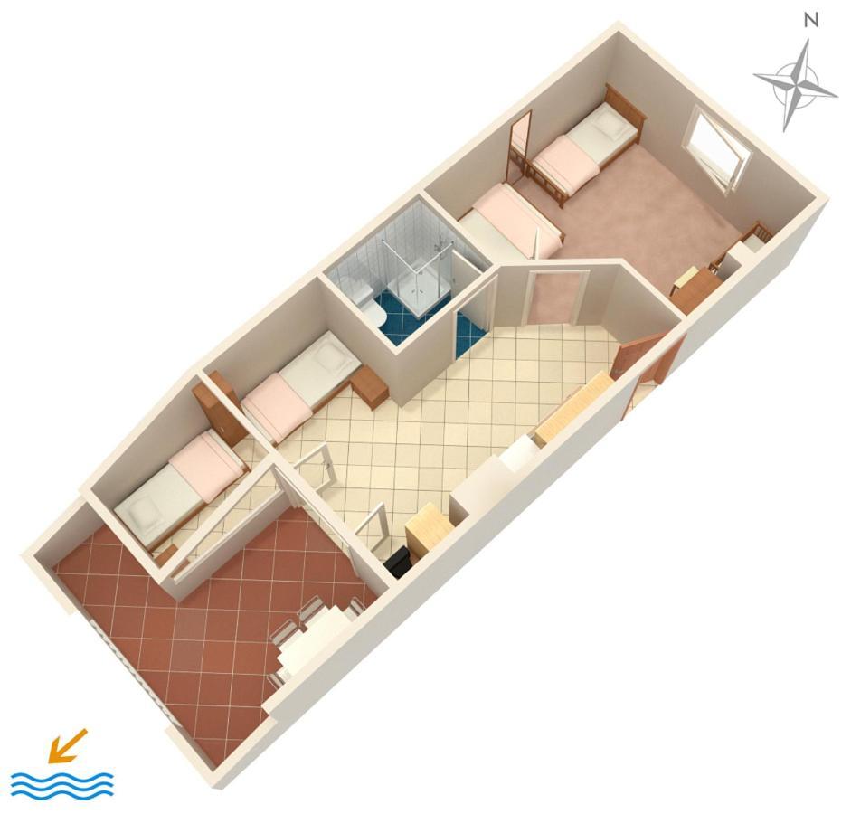 Apartments By The Sea Mandre, Pag - 4098 外观 照片