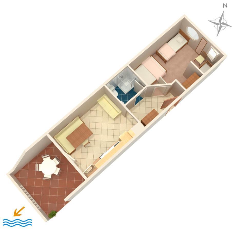 Apartments By The Sea Mandre, Pag - 4098 外观 照片